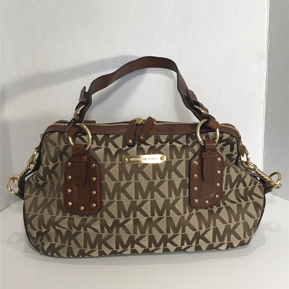 MICHAEL Michael Kors Monogram Print Satchel